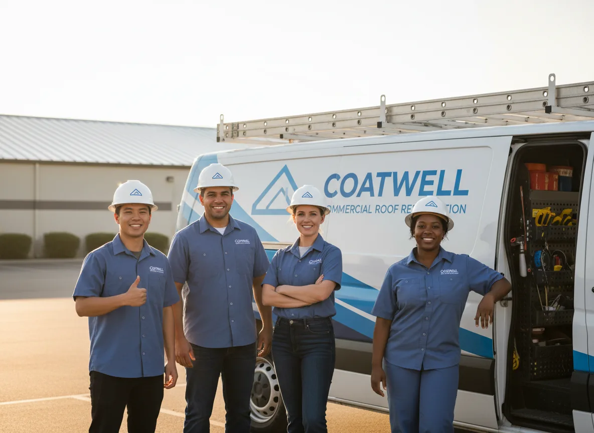 Commercial roof coating company in Little Suamico, WI